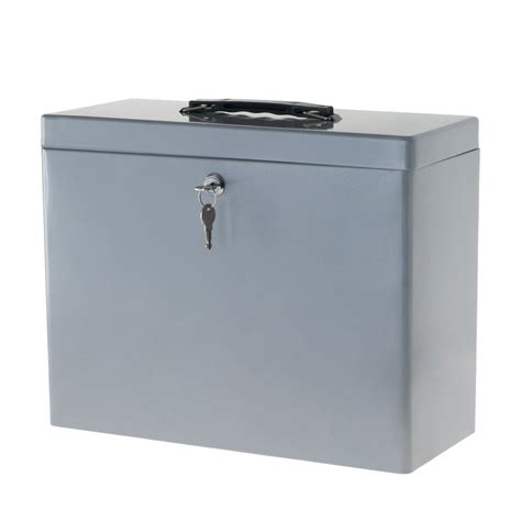 cheap metal lock box|lockable steel storage boxes.